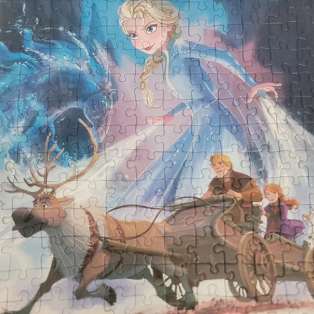 Ravensburger Frozen 2 puzzle featuring Elsa and friends 200 pieces Kids Toys